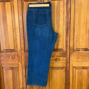 CJ Banks Five Pocket Straight Leg Jeans Size 22W Petite